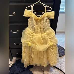 Deluxe Belle Costume, size 5/6